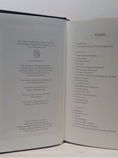 The Master and Margarita by Mikhail Bulgakov (Folio Edition) - Fialta Books