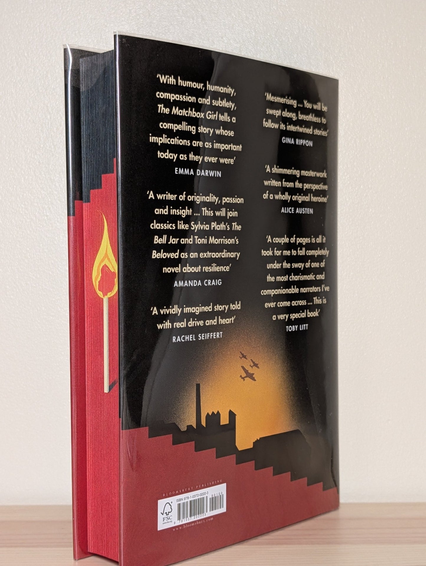 The Matchbox Girl by Alice Jolly (Signed Numbered First Edition with sprayed edges) - Fialta Books