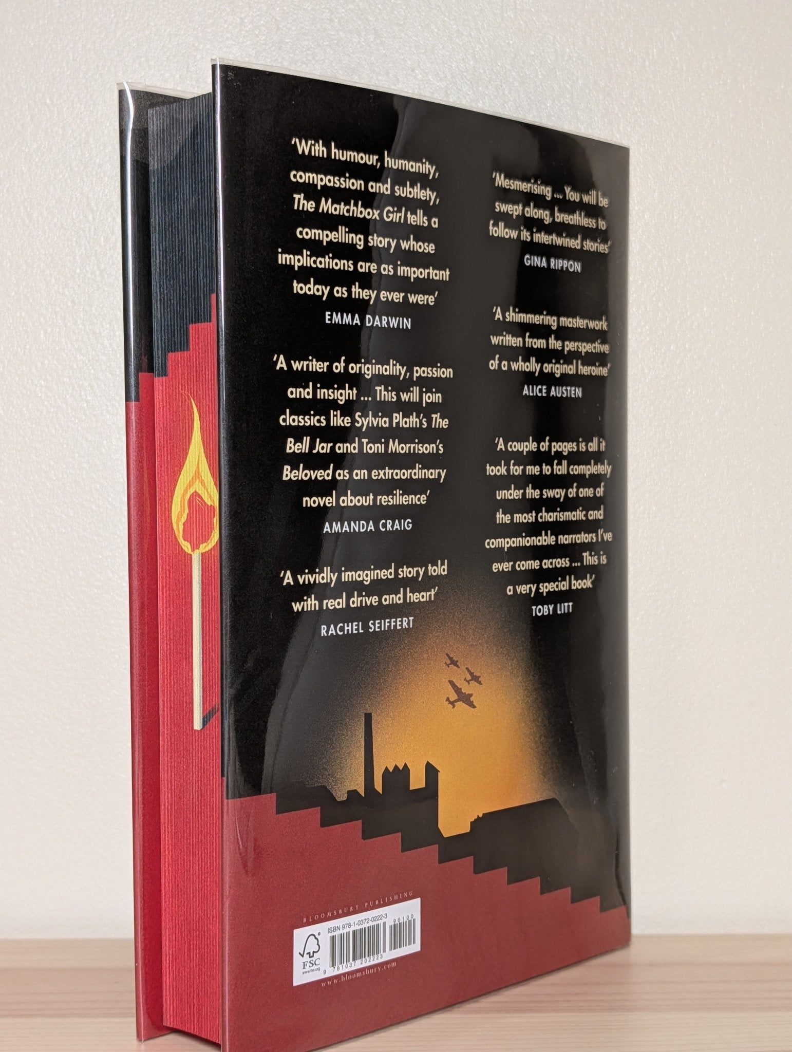 The Matchbox Girl by Alice Jolly (Signed Numbered First Edition with sprayed edges) - Fialta Books