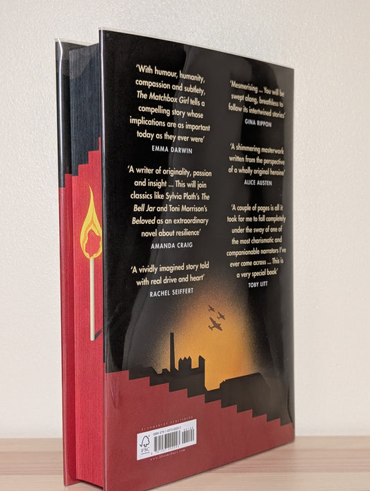 The Matchbox Girl by Alice Jolly (Signed Numbered First Edition with sprayed edges) - Fialta Books