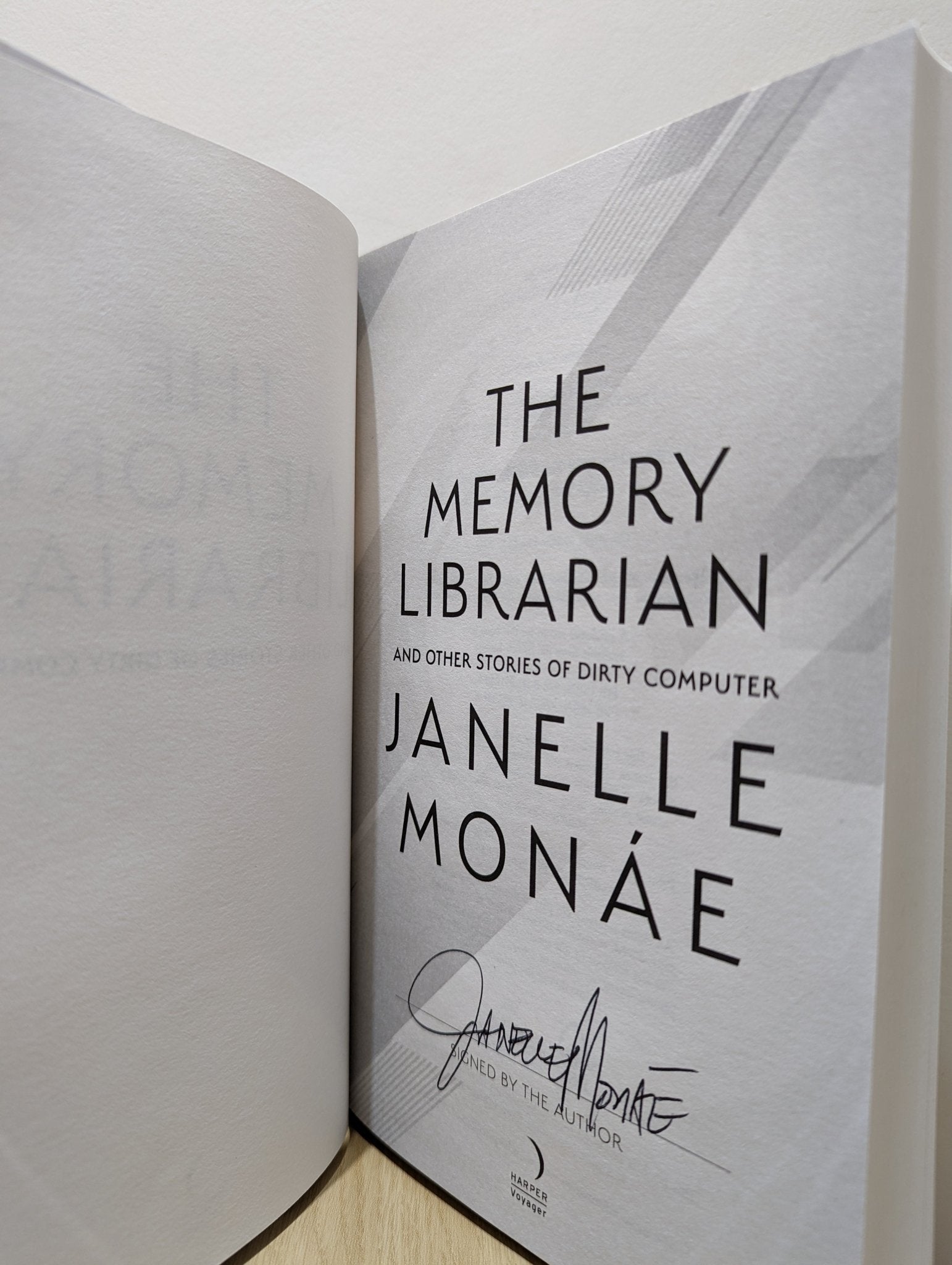 The Memory Librarian by Janelle Monae (Signed First Edition) - Fialta Books
