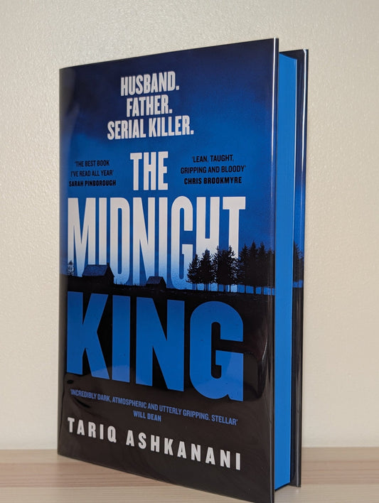 The Midnight King by Tariq Ashkanani (Signed First Edition with sprayed edges) - Fialta Books