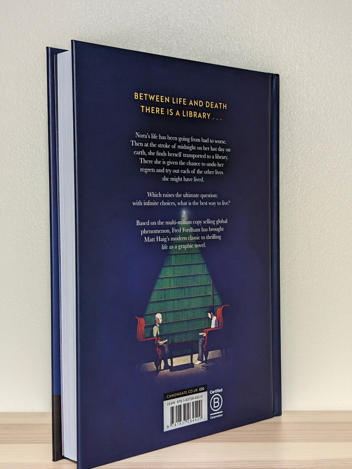 The Midnight Library: The Graphic Novel by Matt Haig (Signed First Edition) - Fialta Books