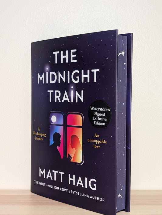 The Midnight Train by Matt Haig (Signed First Edition with sprayed edges) - Fialta Books