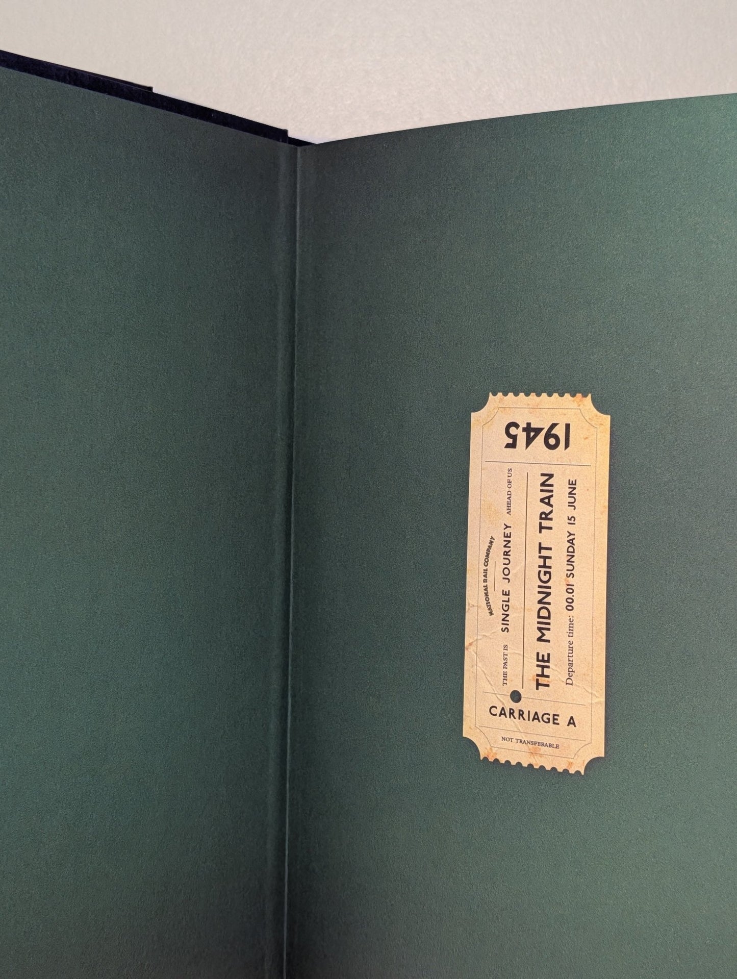 The Midnight Train by Matt Haig (Signed First Edition with sprayed edges) - Fialta Books