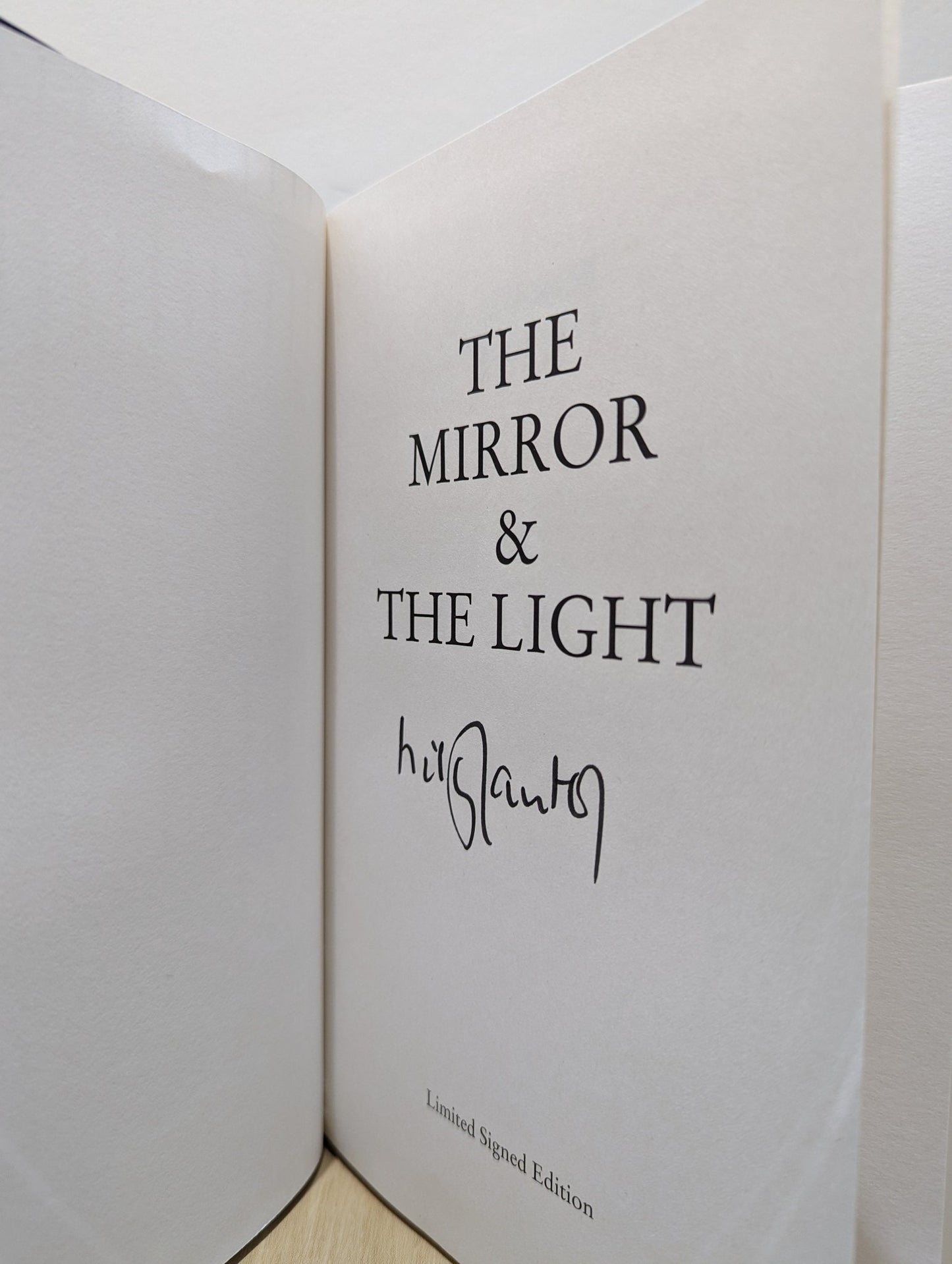 The Mirror and the Light by Hilary Mantel (Signed First Edition) - Fialta Books