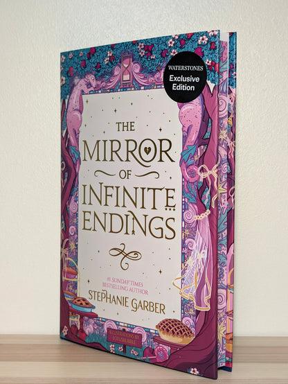 The Mirror of Infinite Endings by Stephanie Garber (First Edition with sprayed edges and broken heart cover) - Fialta Books