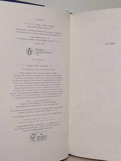 The Murder at World's End by Ross Montgomery (Signed First Edition) - Fialta Books