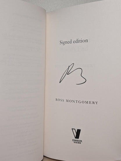 The Murder at World's End by Ross Montgomery (Signed First Edition) - Fialta Books