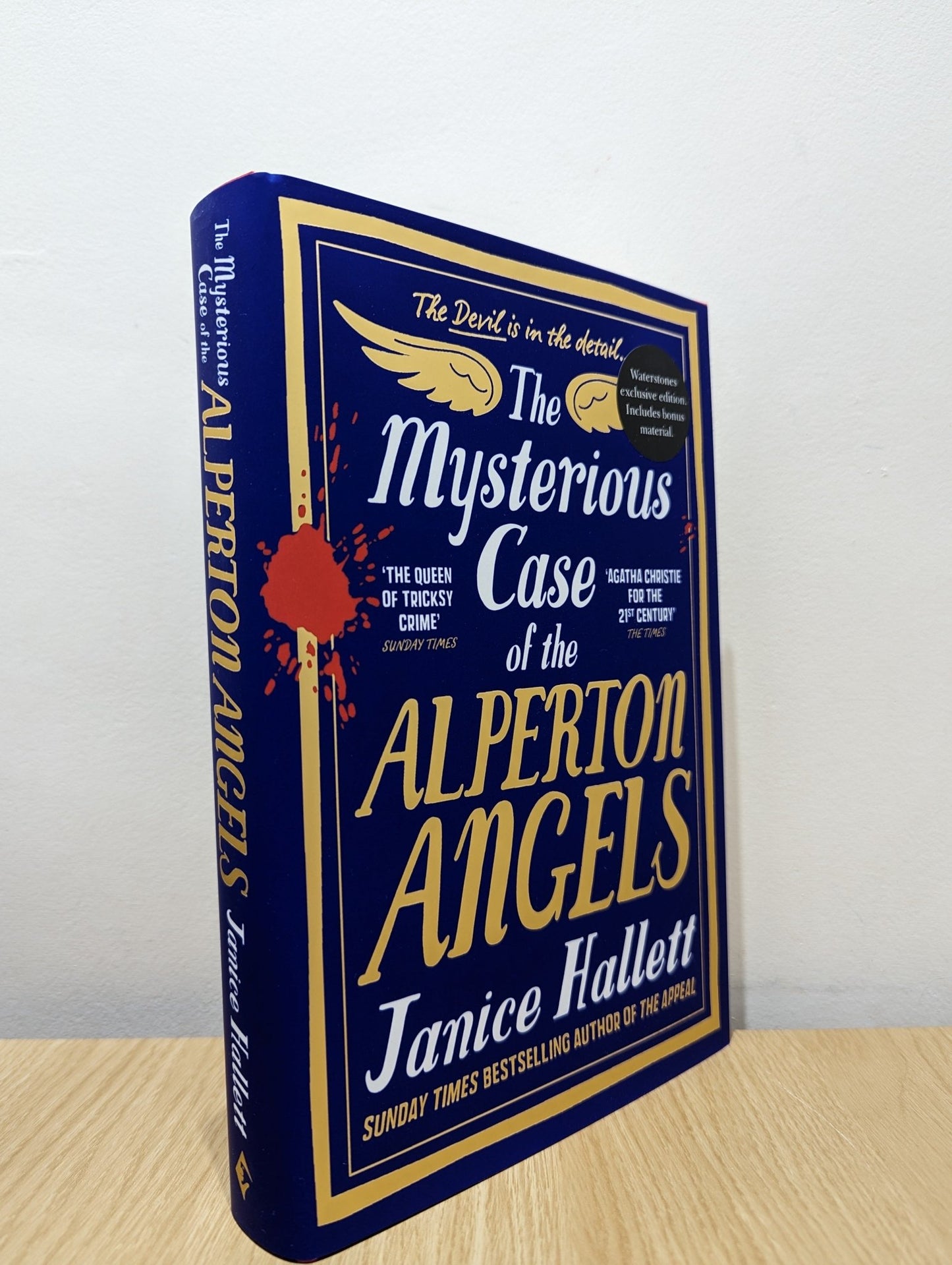 The Mysterious Case of the Alperton Angels by Janice Hallett (Signed) - Fialta Books