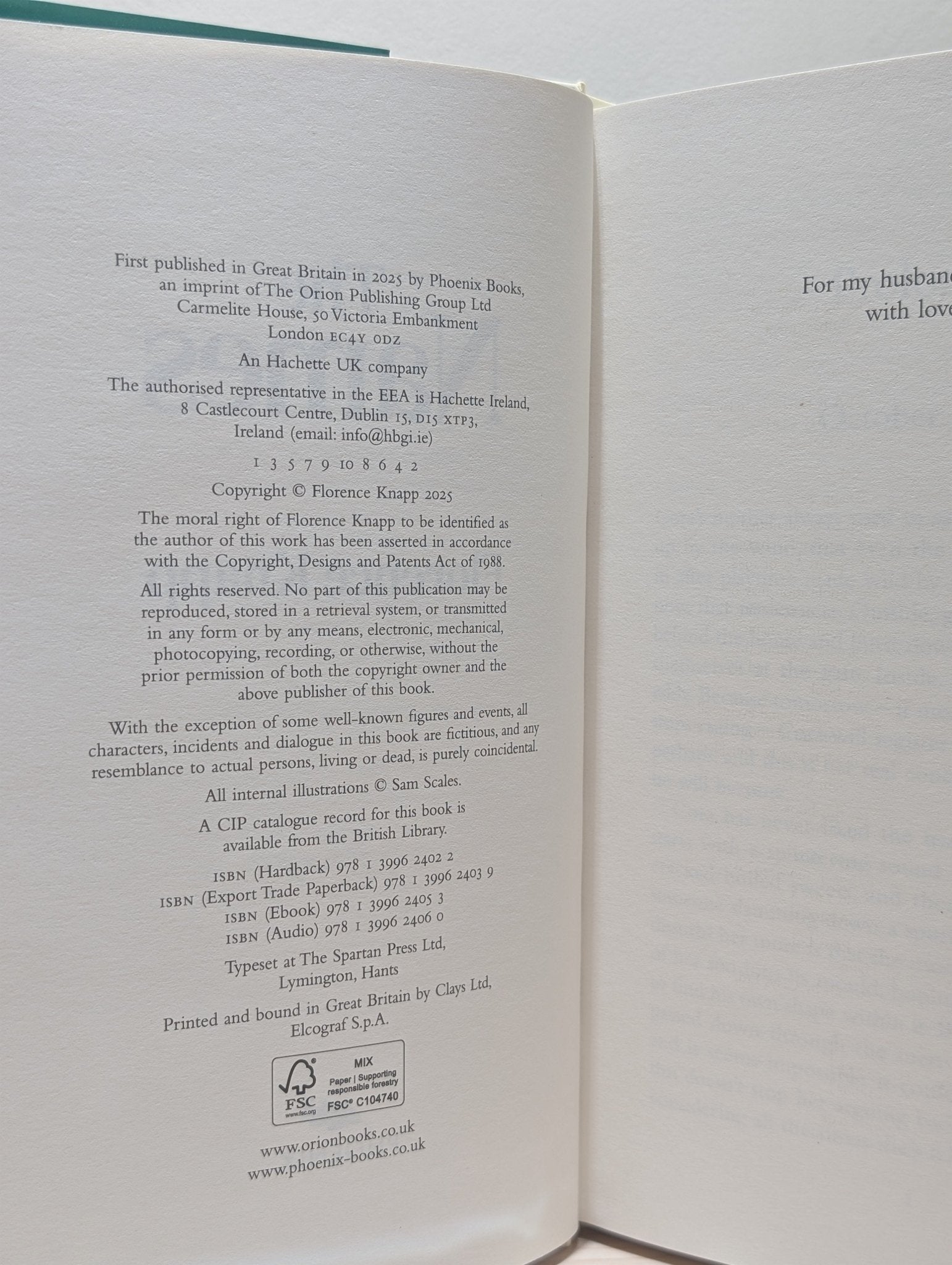 The Names by Florence Knapp (Signed First Edition) - Fialta Books