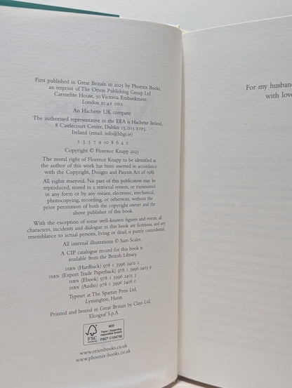 The Names by Florence Knapp (Signed First Edition) - Fialta Books