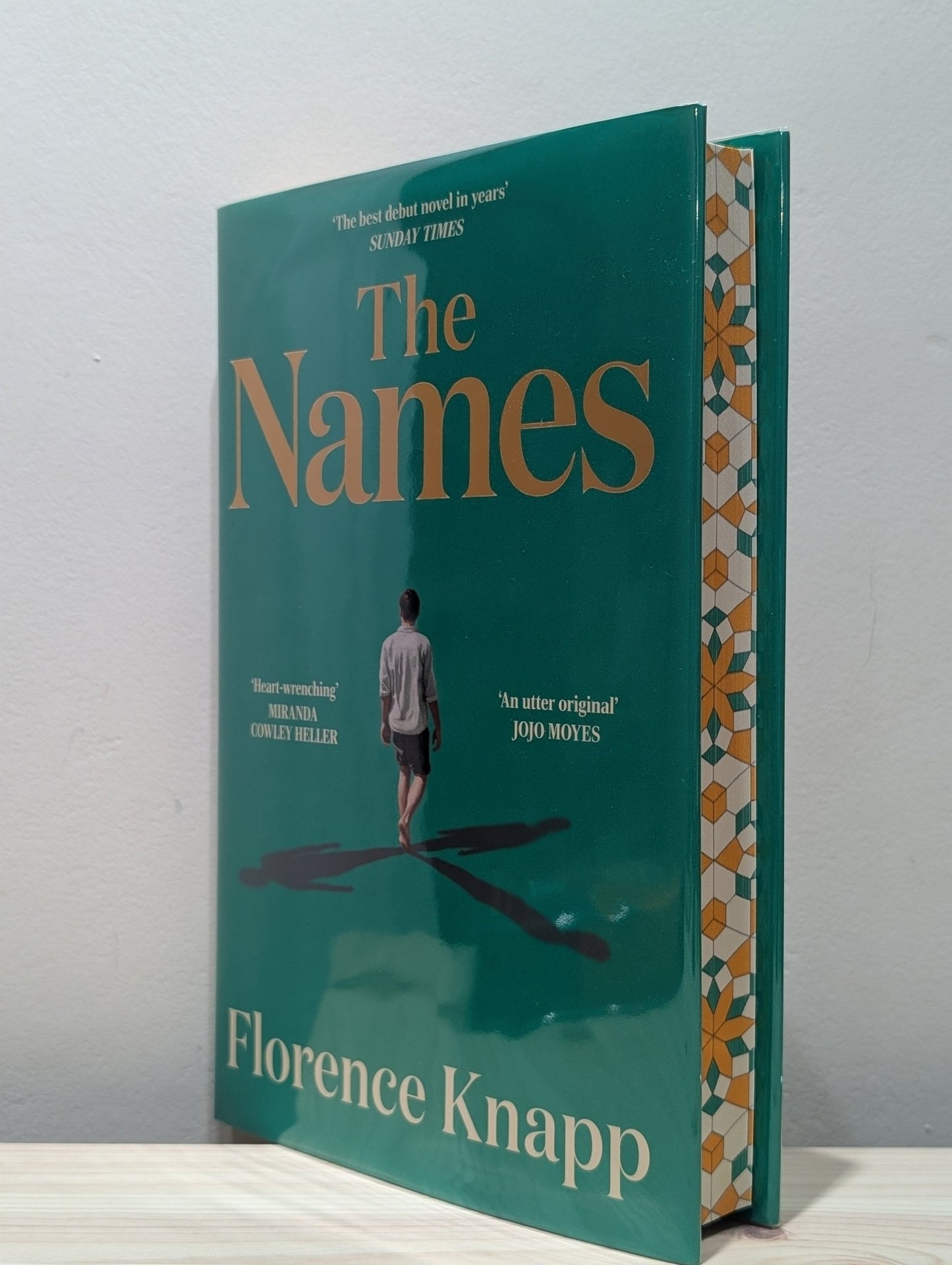 The Names by Florence Knapp (Signed Numbered First Edition with sprayed edges) - Fialta Books