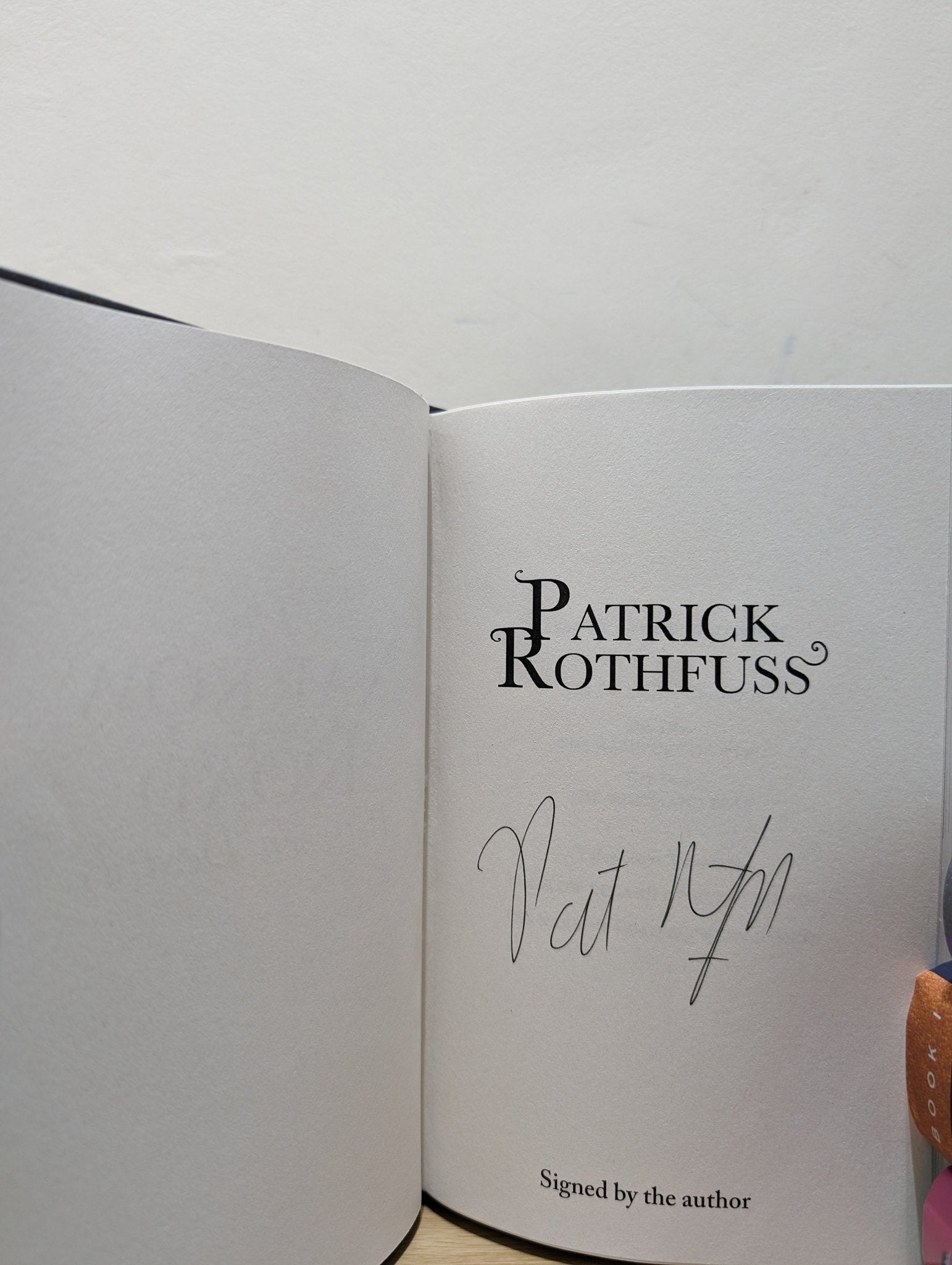 The Narrow Road Between Desires by Patrick Rothfuss (Signed First Edition) - Fialta Books