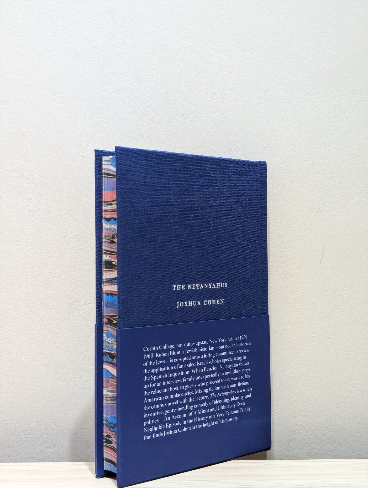 The Netanyahus by Joshua Cohen (Signed Numbered Edition with sprayed edges) - Fialta Books
