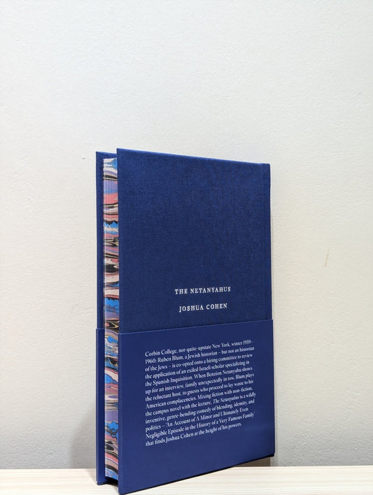 The Netanyahus by Joshua Cohen (Signed Numbered Edition with sprayed edges) - Fialta Books