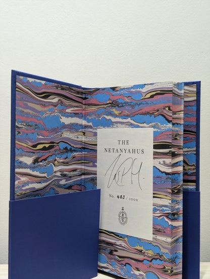 The Netanyahus by Joshua Cohen (Signed Numbered Edition with sprayed edges) - Fialta Books