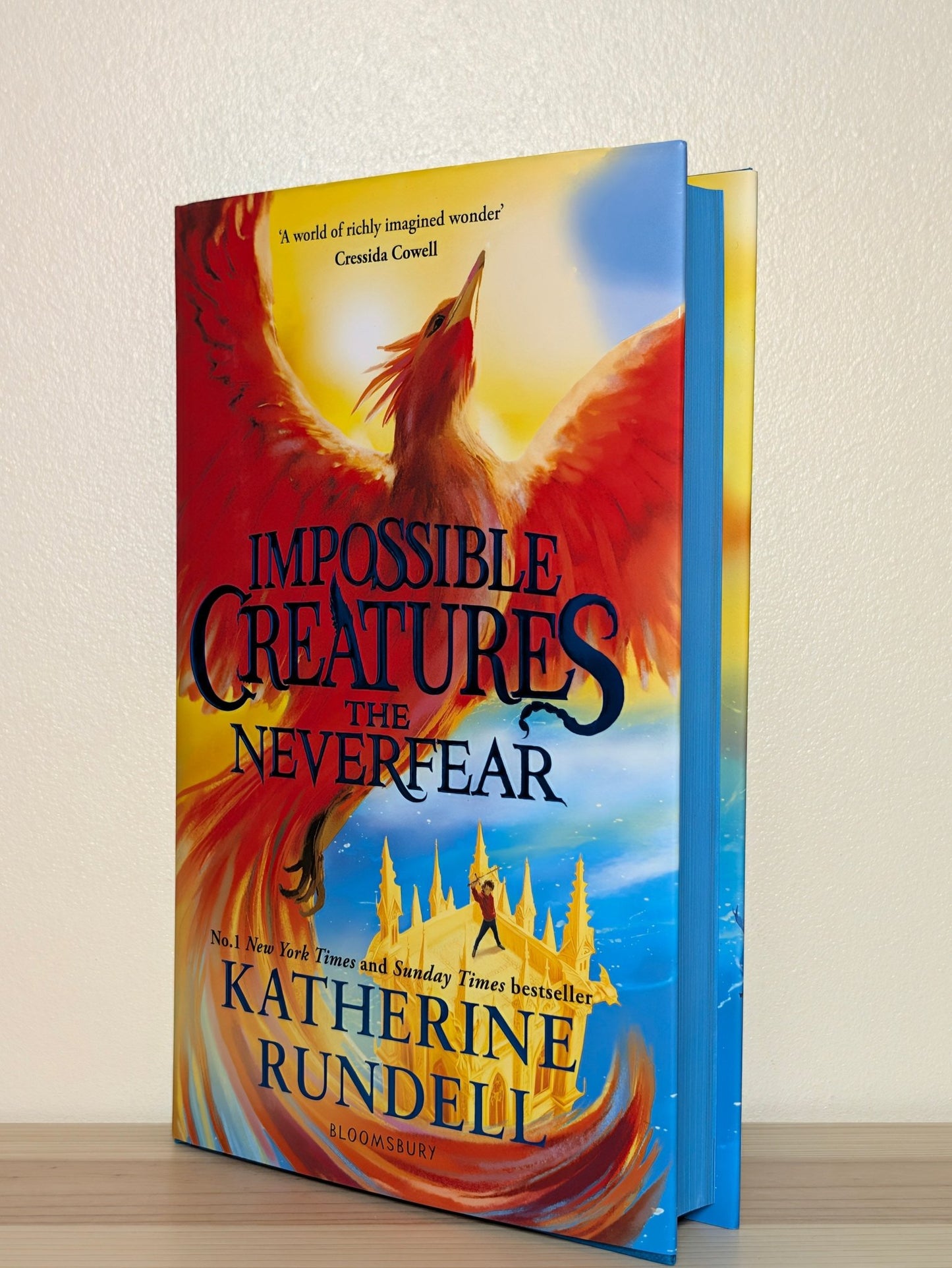 The Neverfear by Katherine Rundell (Signed First Edition with foil on board) - Fialta Books