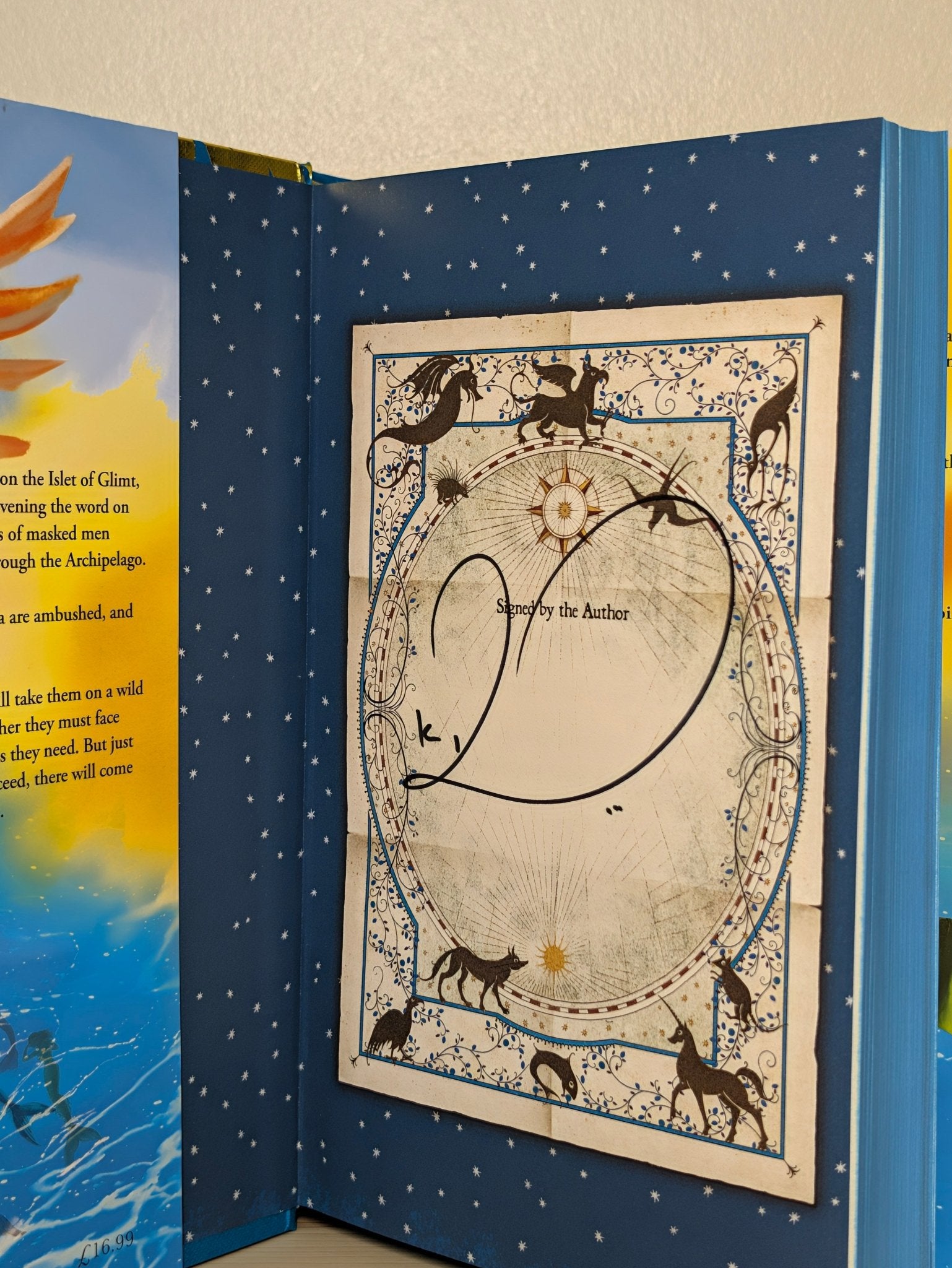 The Neverfear by Katherine Rundell (Signed First Edition with foil on board) - Fialta Books