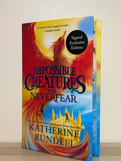 The Neverfear by Katherine Rundell (Signed First Edition with sprayed edges) - Fialta Books