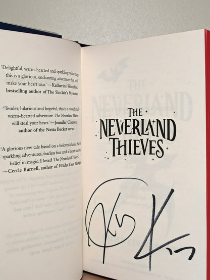 The Neverland Thieves by Katie and Kevin Tsang (Signed First Edition with sprayed edges) - Fialta Books
