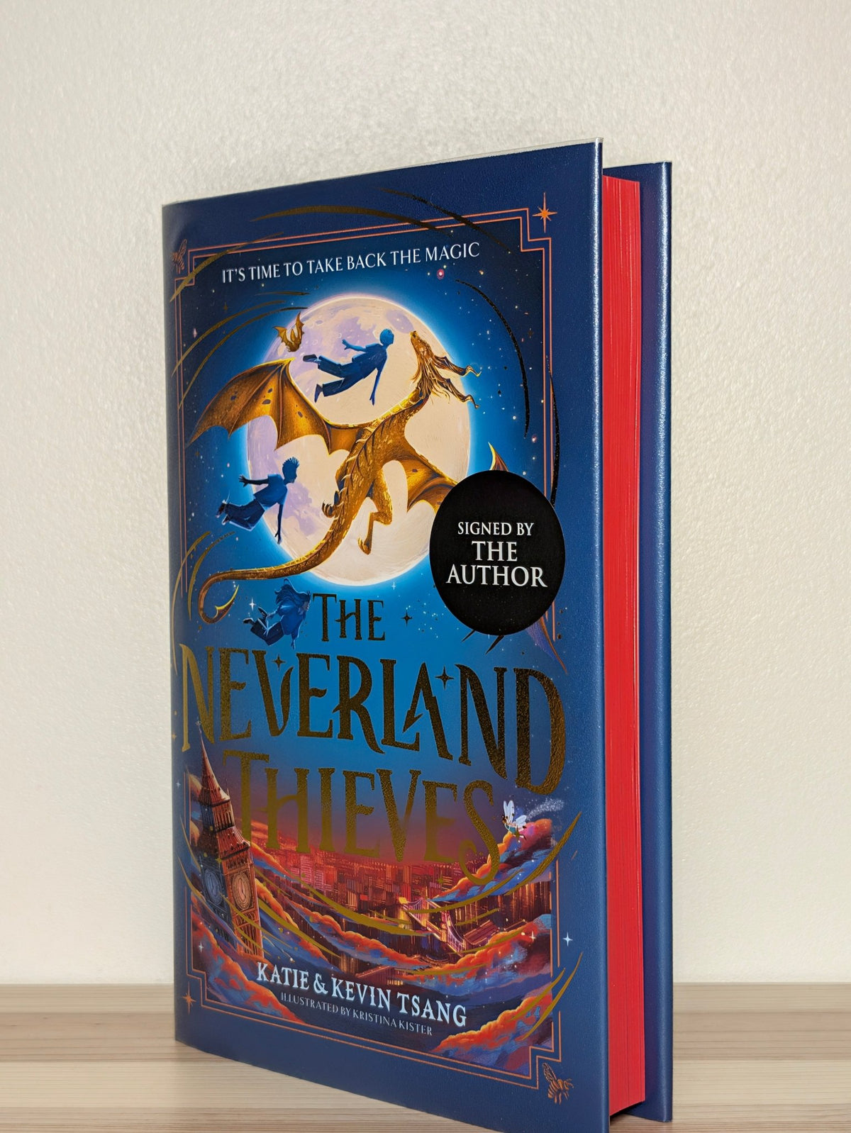 The Neverland Thieves by Katie and Kevin Tsang (Signed First Edition with sprayed edges) - Fialta Books