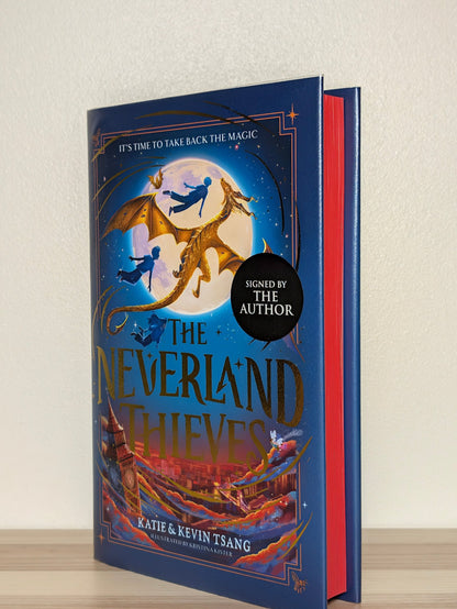 The Neverland Thieves by Katie and Kevin Tsang (Signed First Edition with sprayed edges) - Fialta Books
