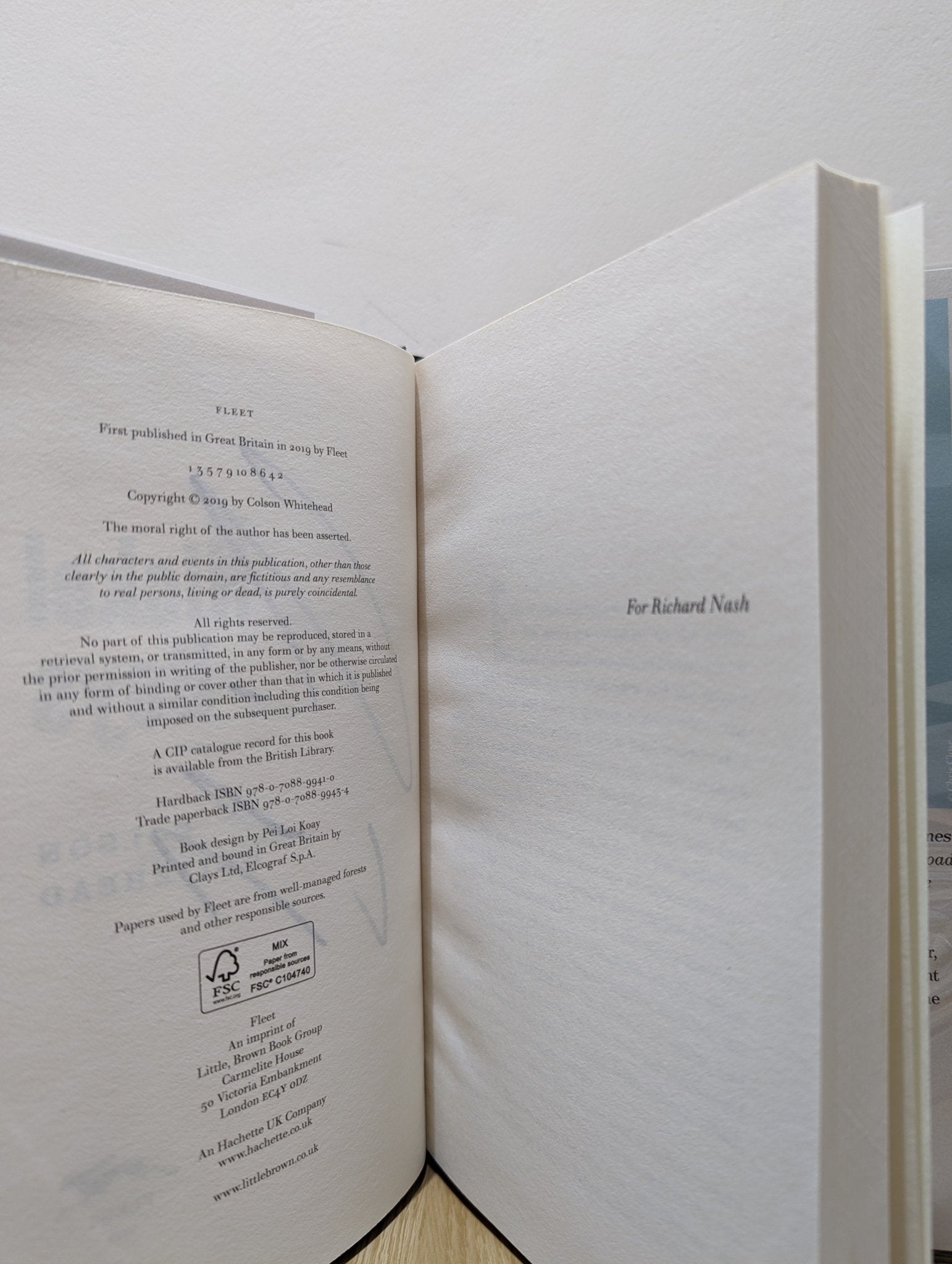 The Nickel Boys by Colson Whitehead (Signed First Edition) - Fialta Books