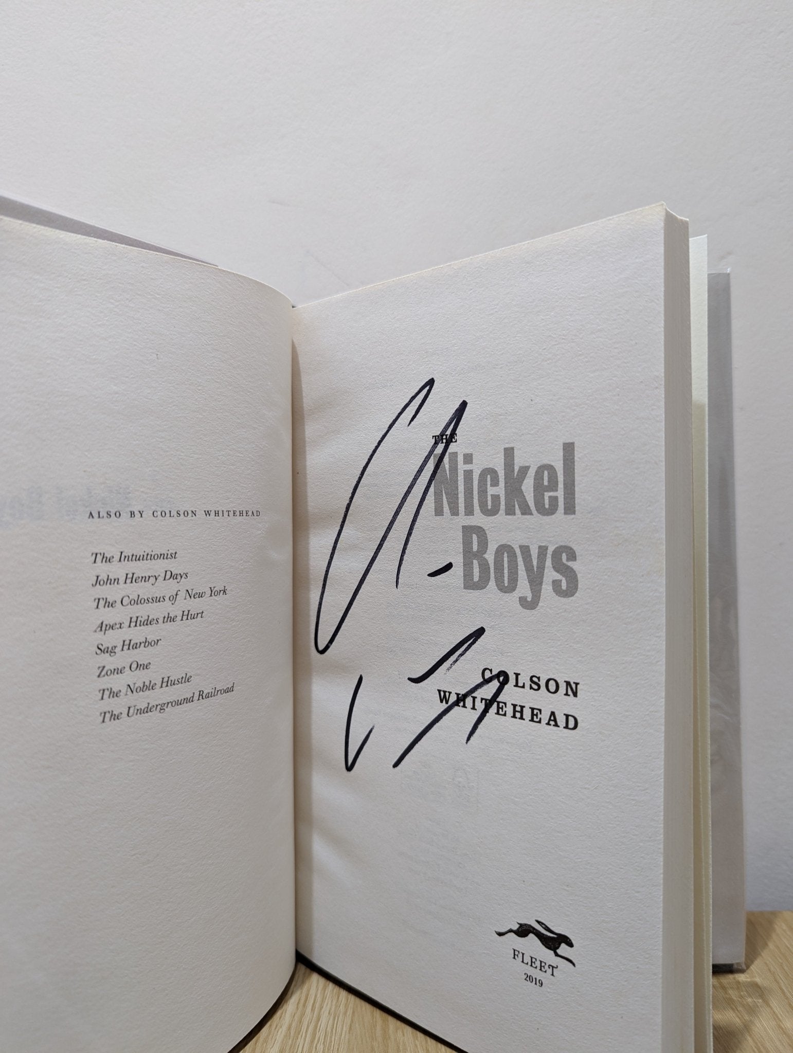 The Nickel Boys by Colson Whitehead (Signed First Edition) - Fialta Books