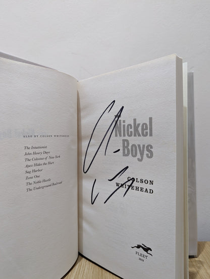 The Nickel Boys by Colson Whitehead (Signed First Edition) - Fialta Books