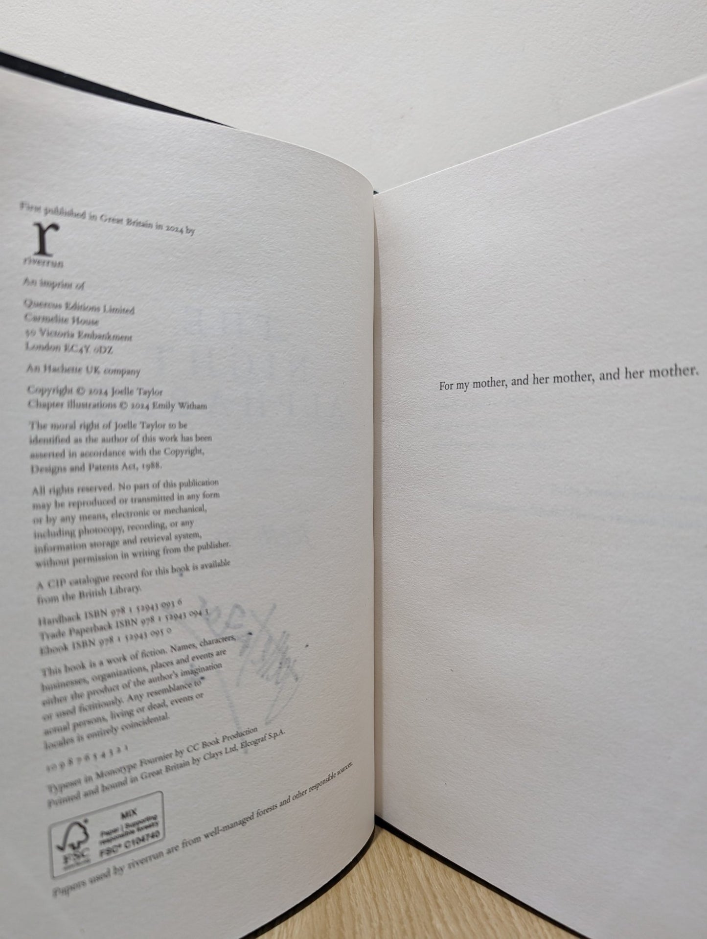 The Night Alphabet by Joelle Taylor (Signed First Edition) - Fialta Books