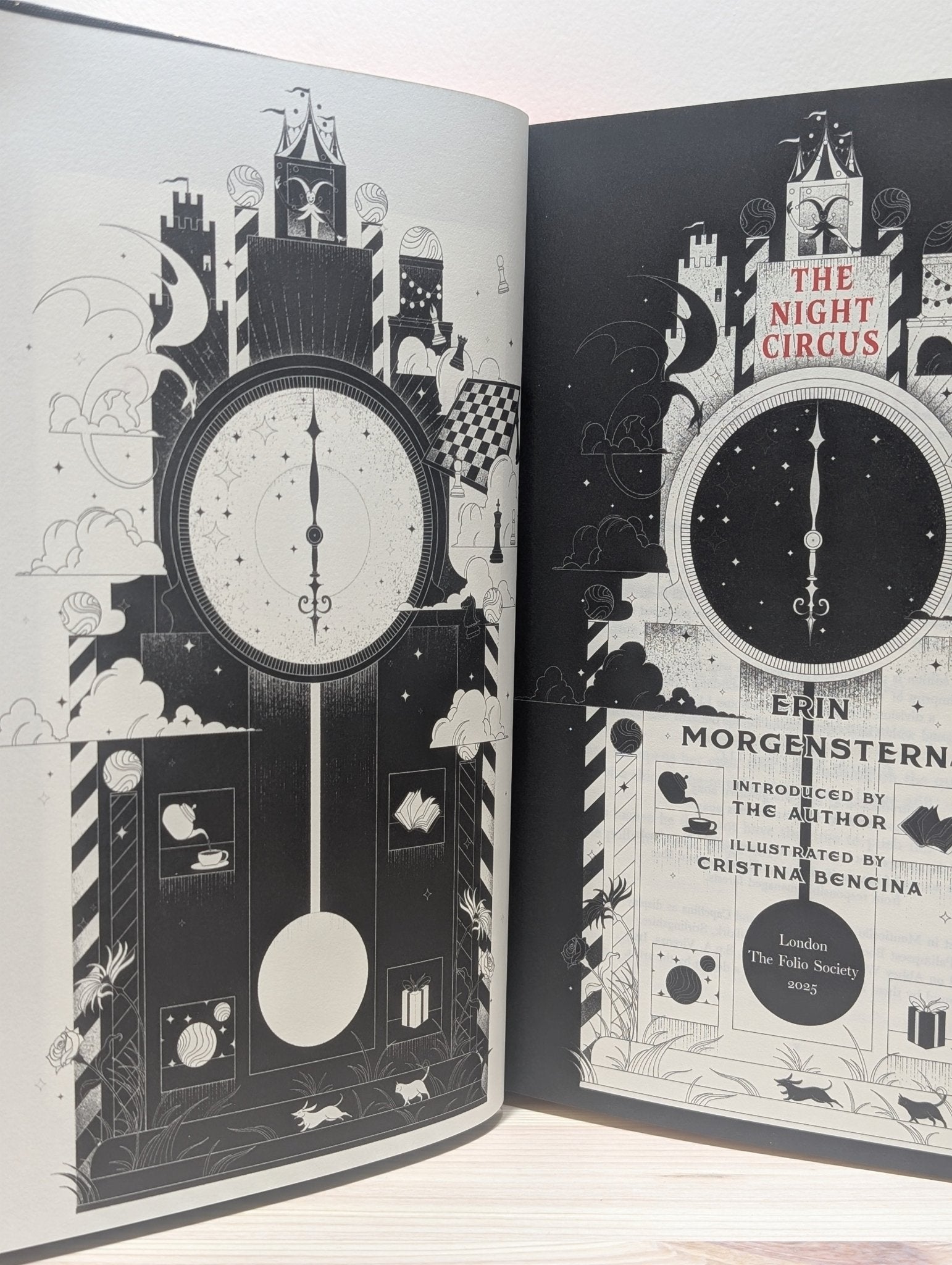 The Night Circus by Erin Morgenstern (Folio Limited Signed Edition) - Fialta Books