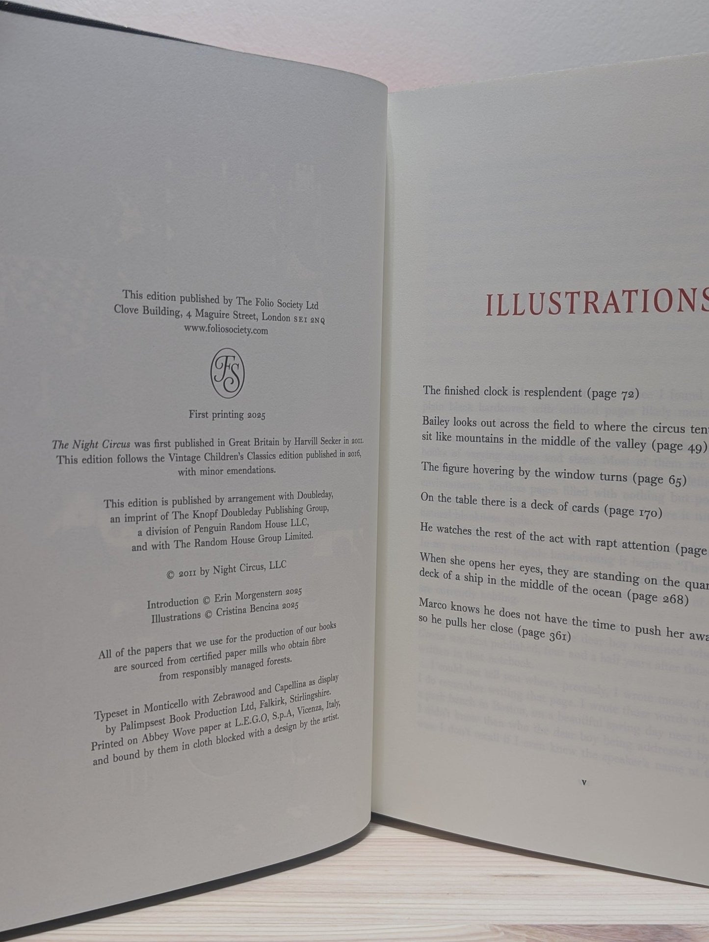 The Night Circus by Erin Morgenstern (Folio Limited Signed Edition) - Fialta Books