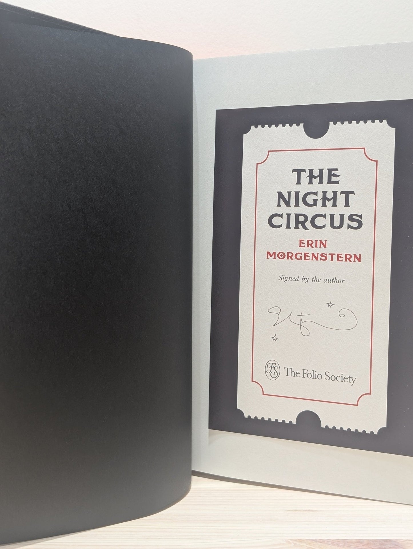 The Night Circus by Erin Morgenstern (Folio Limited Signed Edition) - Fialta Books