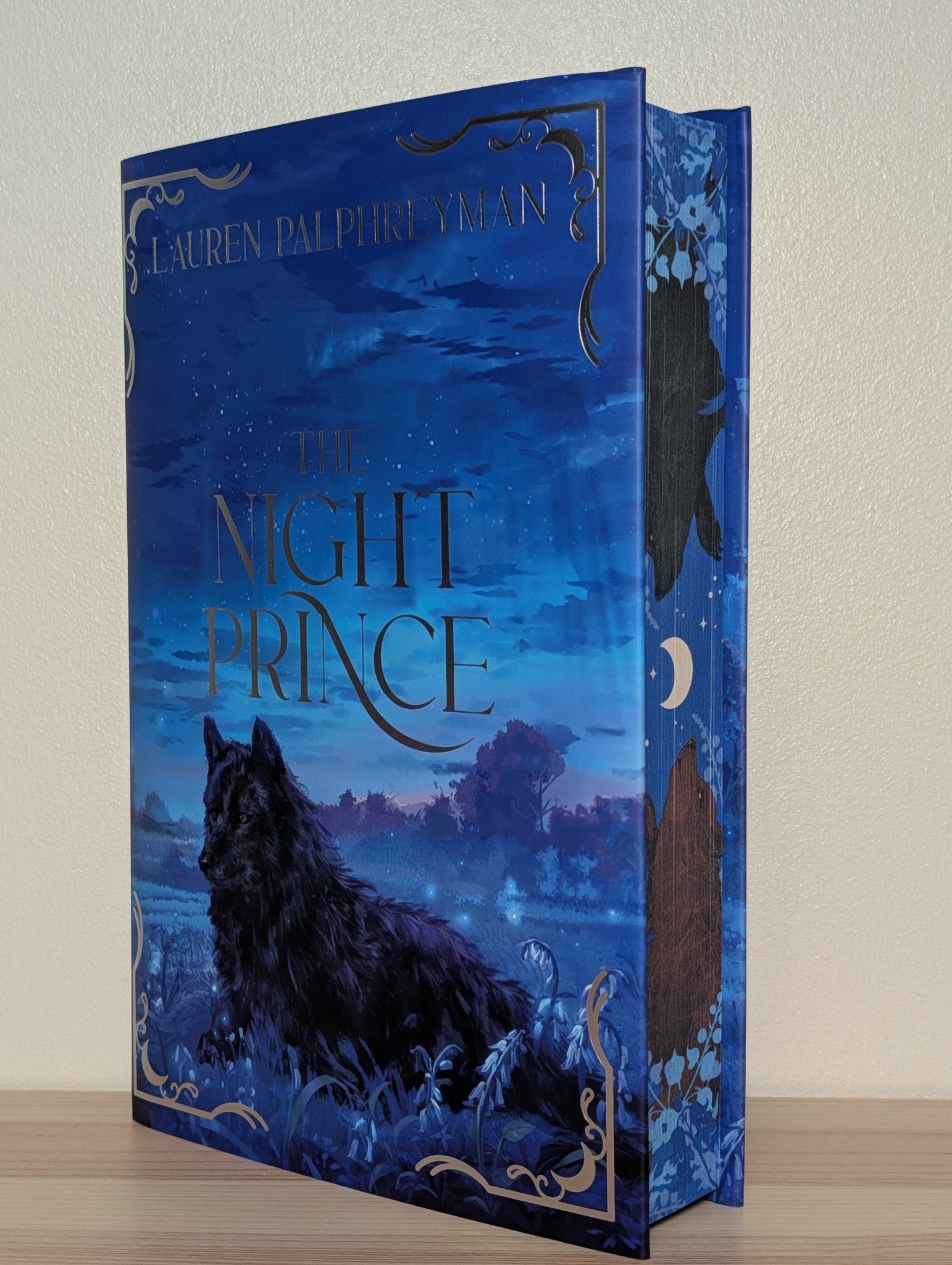 The Night Prince by Lauren Palphreyman (Signed First Edition with sprayed edges) - Fialta Books