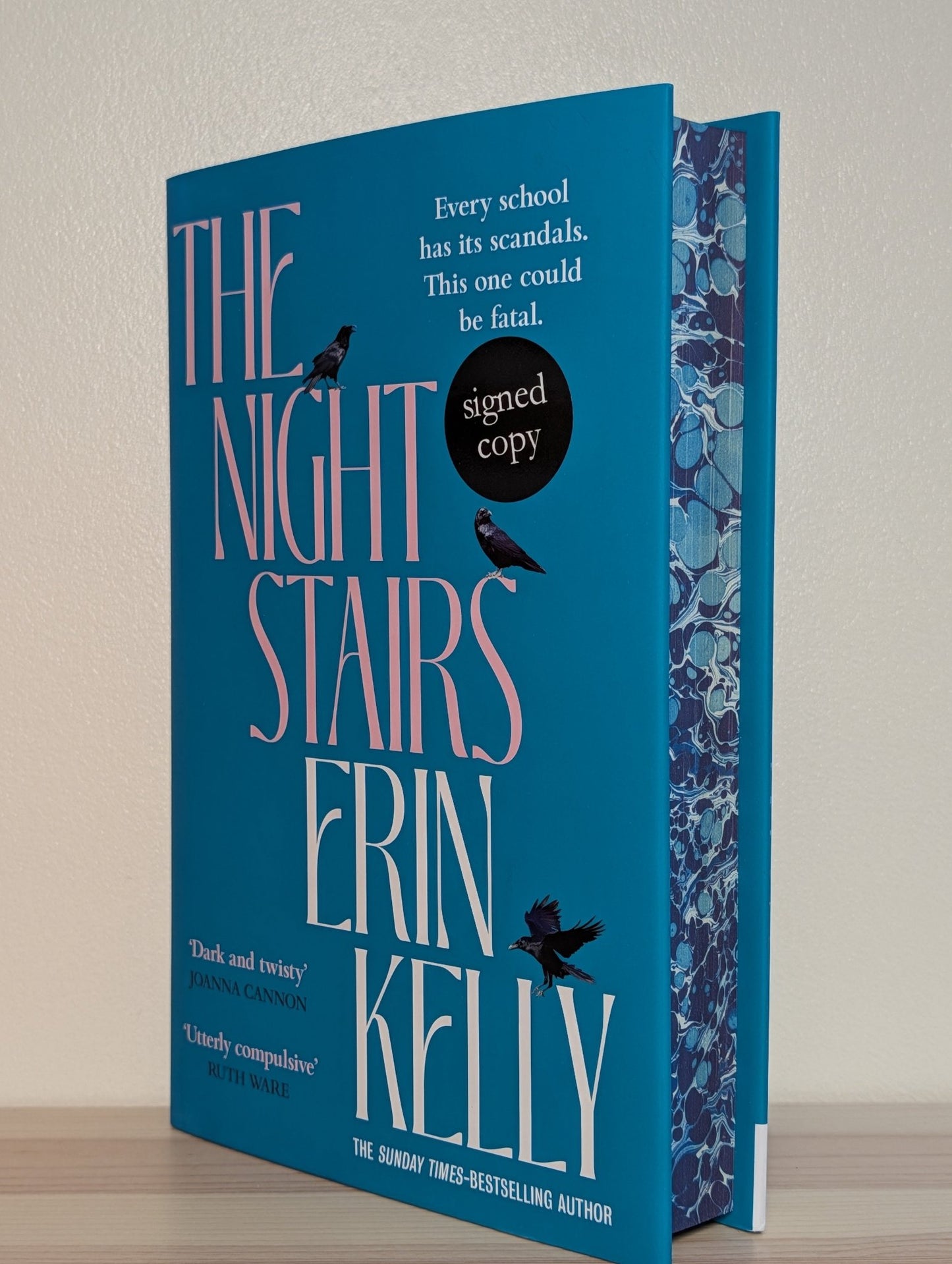 The Night Stairs by Erin Kelly (Signed First Edition with sprayed edges) - Fialta Books
