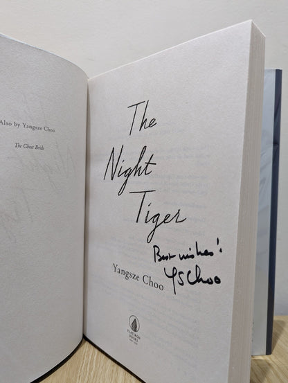 The Night Tiger by Yangsze Choo (Signed First Edition) - Fialta Books