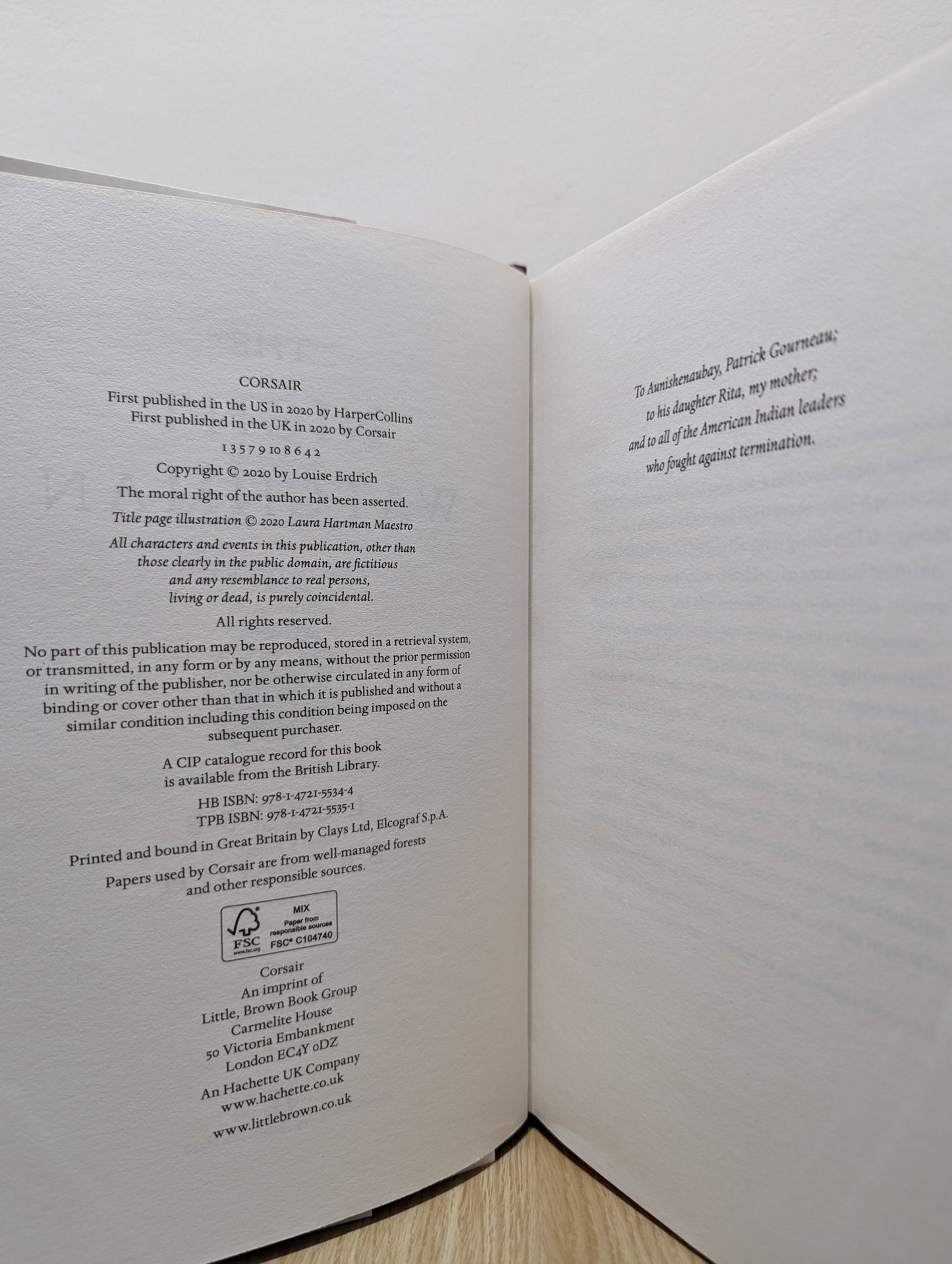 The Night Watchman by Louise Erdrich (First Edition) - Fialta Books