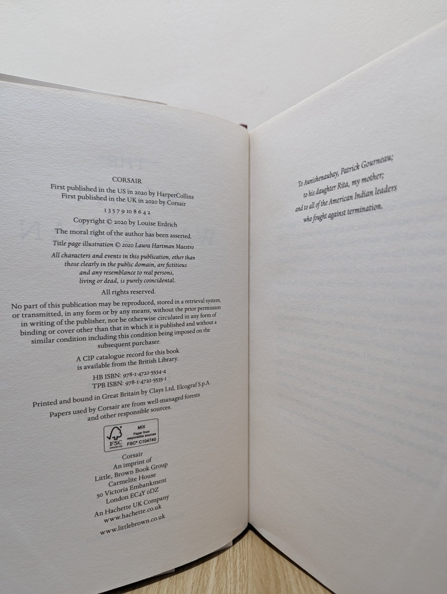 The Night Watchman by Louise Erdrich (First Edition) - Fialta Books