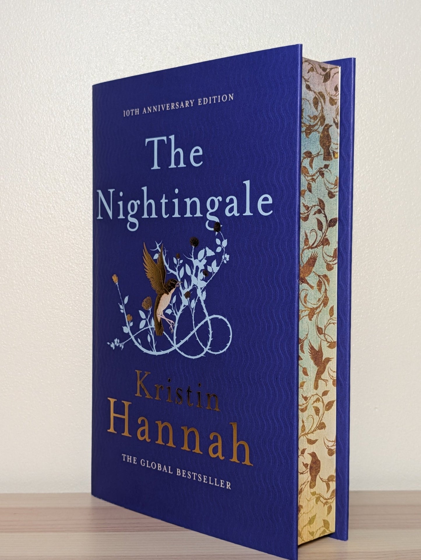 The Nightingale by Kristin Hannah (Signed Anniversary Edition with sprayed edges) - Fialta Books