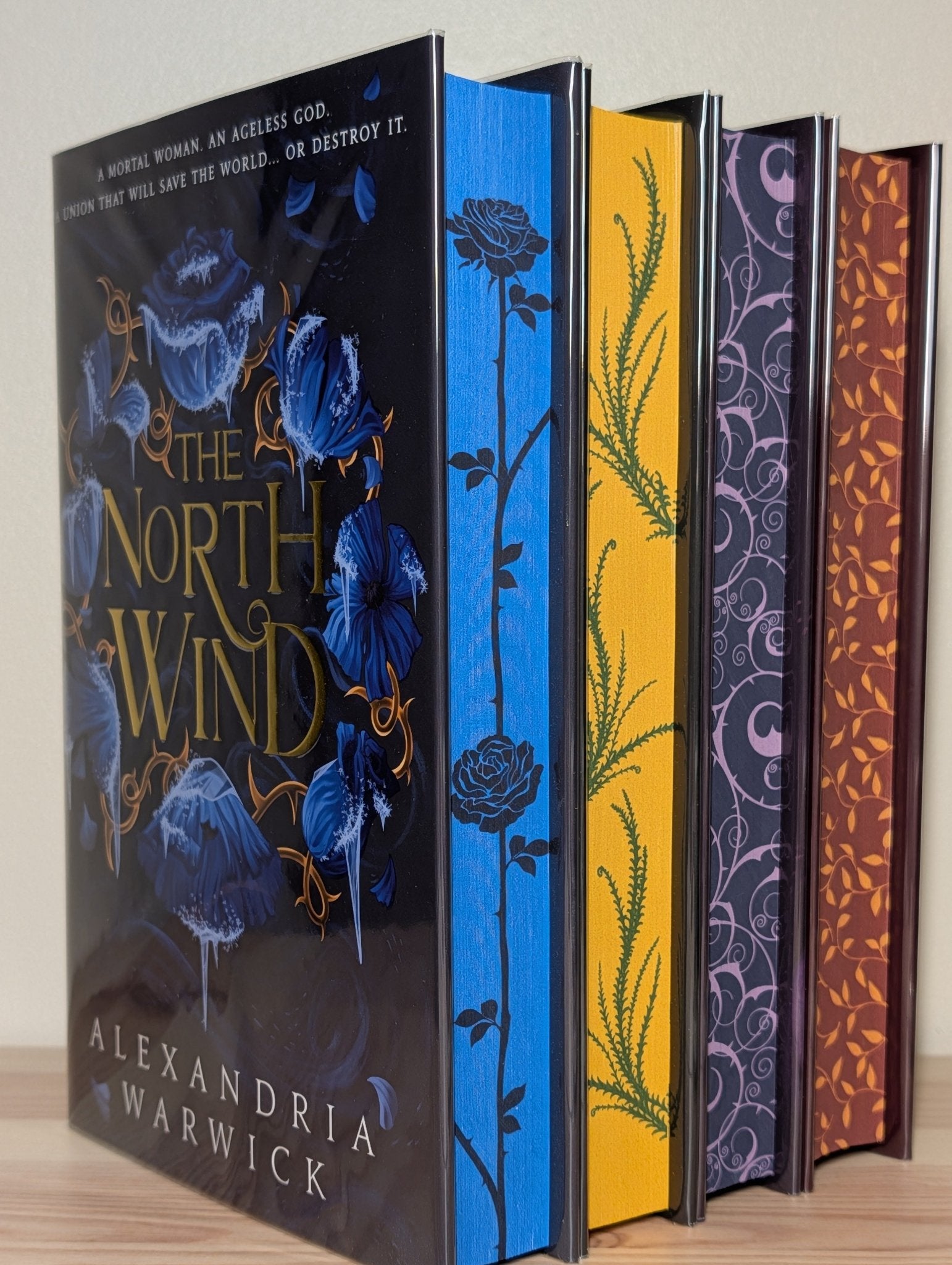 The North Wind; West Wind; South Wind; East Wind by Alexandria Warwick (Signed with sprayed edges) - Fialta Books
