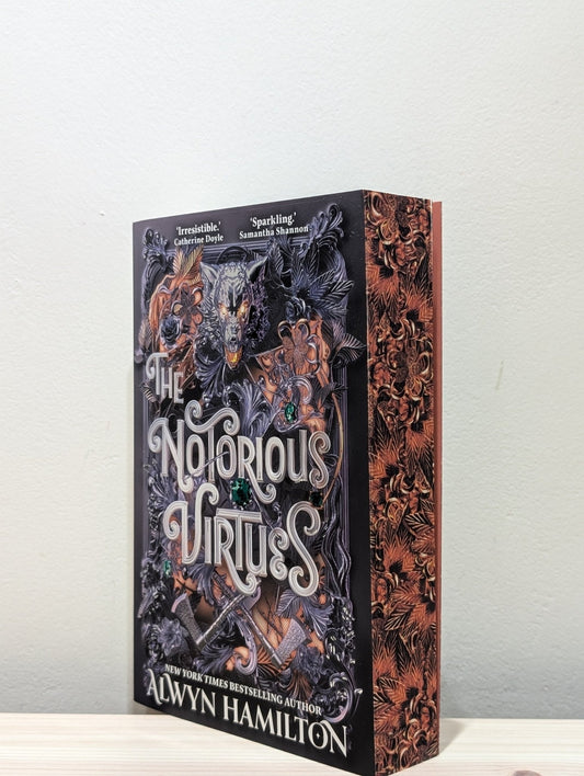 The Notorious Virtues by Alwyn Hamilton (Signed First Edition with sprayed edges) - Fialta Books