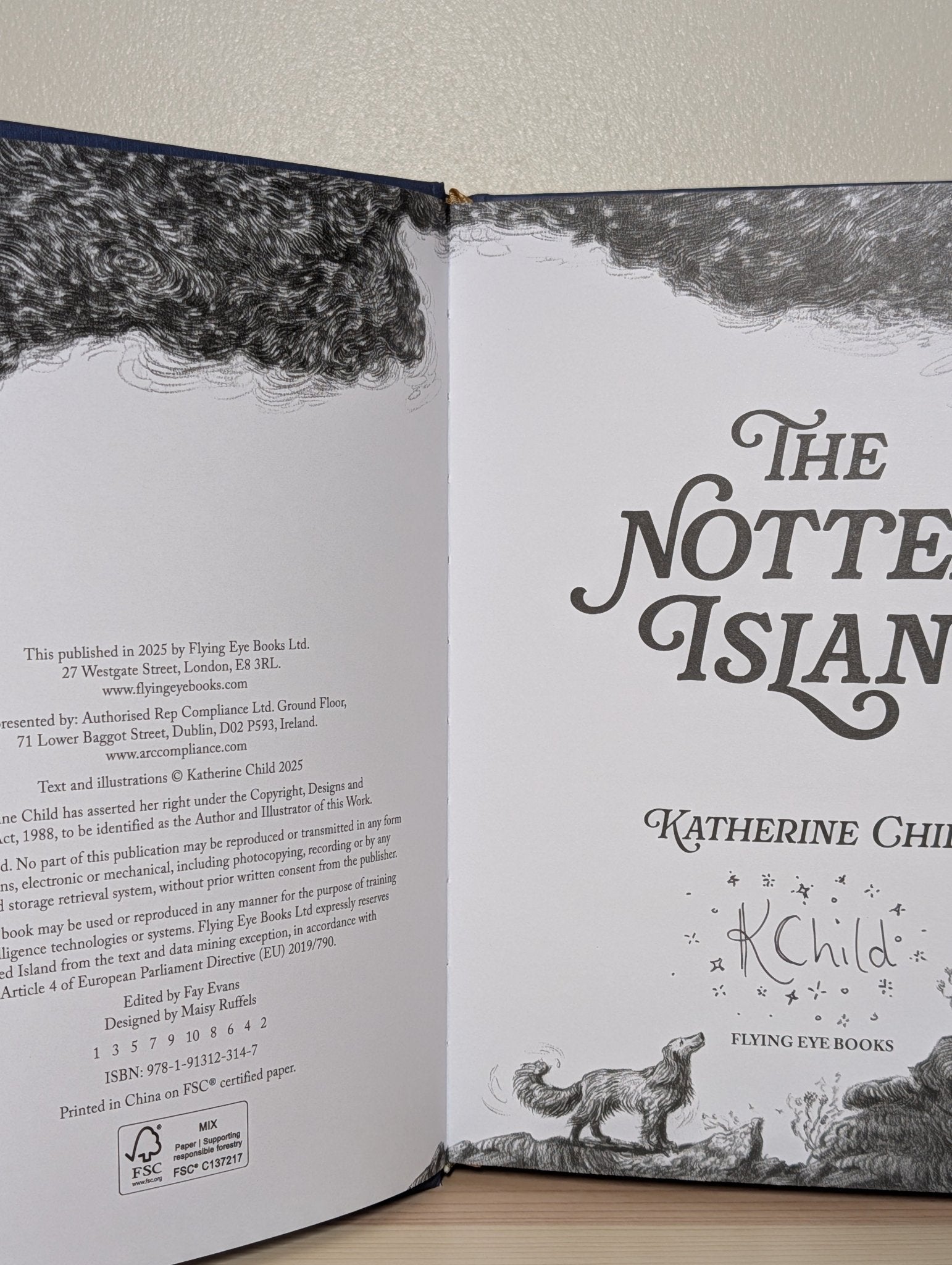 The Notted Island by Katherine Child (Signed First Edition) - Fialta Books