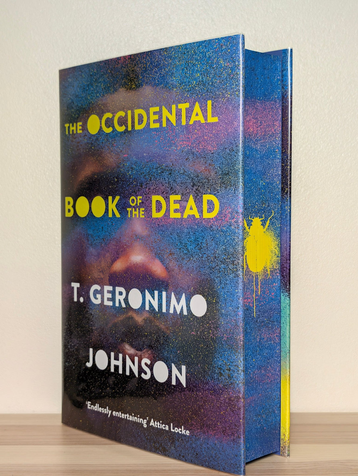 The Occidental Book of the Dead by T. Geronimo Johnson (Signed Numbered First Edition with sprayed edges) - Fialta Books