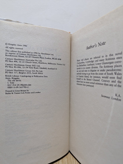 The Old Devils by Kingsley Amis (First Edition) - Fialta Books