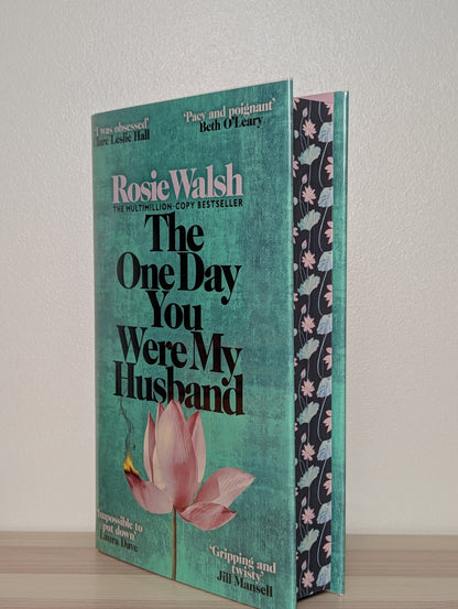 The One Day You Were My Husband by Rosie Walsh (Signed First Edition with sprayed edges) - Fialta Books