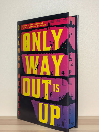 The Only Way Out is Up by Django Wexler (Signed First Edition with sprayed edges) - Fialta Books