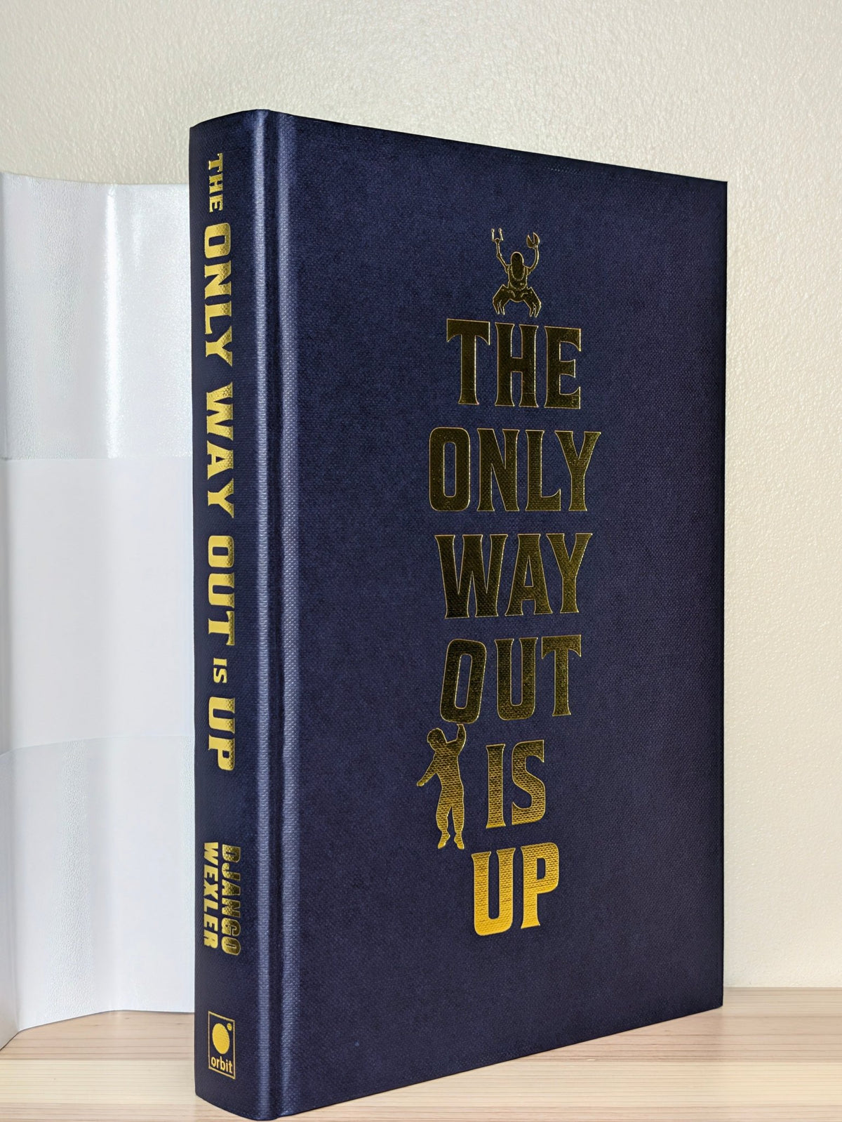 The Only Way Out is Up by Django Wexler (Signed First Edition with sprayed edges) - Fialta Books