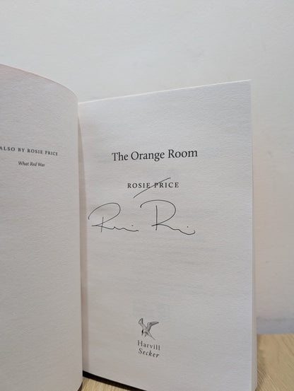 The Orange Room by Rosie Price (Signed First Edition) - Fialta Books