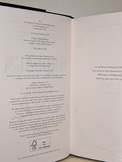 The Ordeals: Killmarth Trials Book 1 by Rachel Greenlaw (Signed First Edition with sprayed edges) - Fialta Books